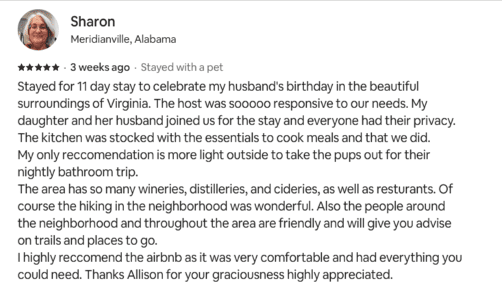 Sharon extra good one
